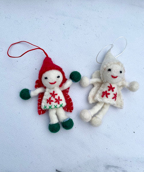 Hand Felted Nepal Ornaments Part 1