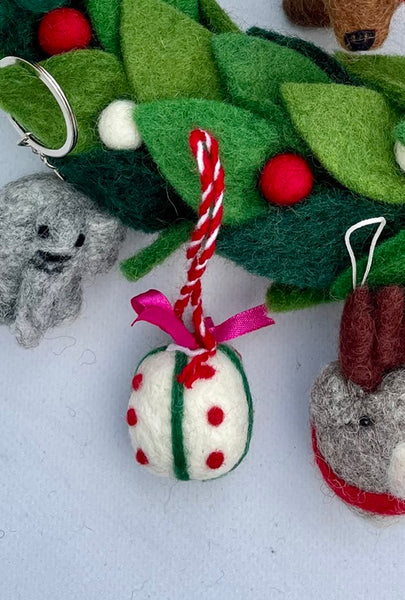 Hand Felted Nepal Ornaments Part 1