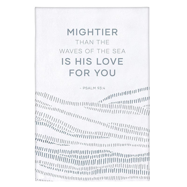 Mightier are Waves Towel