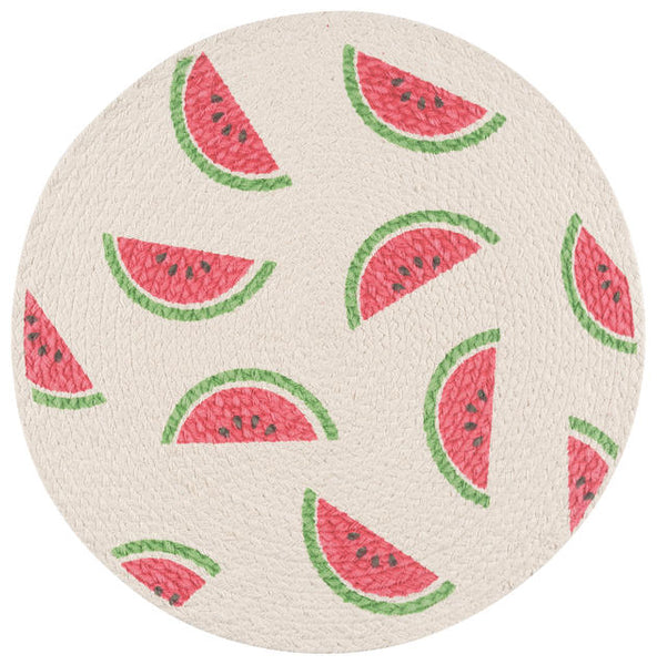 Watermelon Braided Placemat