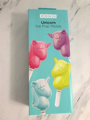 Unicorn Ice Pop Molds